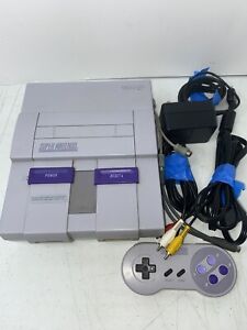 New ListingSNES Super Nintendo Console SNS-001 Bundle W/Controller Adapter And PS AV Cable
