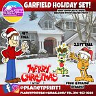 Garfield theme Christmas Yard signs, Large Weather proof