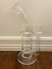 9” Premium Glass Water Pipe Honeycomb Perc 14mm