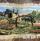 Hand-Woven Tapestry/Carpet - House with Garden