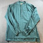 Vtg Scully XXL Western Shirt Frontier Style Cowboy Metal Button Pullover Wah