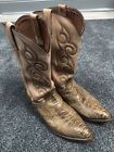 Dan Post Vintage Western Boots Size 11D Made In U.S.A.