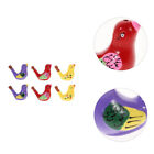 Ceramic Bird Figurine Whistles - Colorful Water Whistle Toy Set