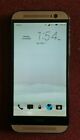 Sprint HTC ONE M8 Gold 831C 32GB 4G LTE Android Smart Cell Phone *READ*