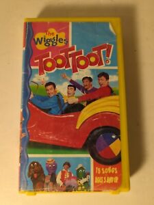 The Wiggles ~Toot Toot (VHS) 18 Songs! EUC 🚗 📼 TESTED