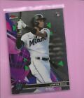 2021 Topps Finest Lewin Diaz RC #56 Miami Marlins