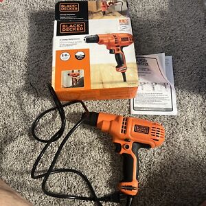 Black + Decker 5.5 Amp 3/8 Corded Drill/ Driver DR260C Variable Speed