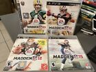New ListingLot Of 4 Madden NFL Football PS3 Games - 09 11 12 15 Sony PlayStation 3