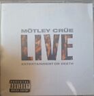 Live: Entertainment or Death [PA] by Mötley Crüe (CD, Nov-1999, 2 Discs, Beyond)