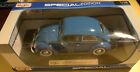 MAISTO Special Edition 1955 Volkswagen Kafer Beetle  1/18 Royal Blue New