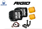 Rigid D-series Pro Spot Beam Led Lights w/Harness + 3