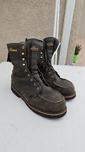Mens Thorogood 1957 Series Soft Toe Work Boots 814-3890 Size 12 EE