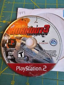 Burnout 3: Takedown (Sony PlayStation 2, 2004) PS2