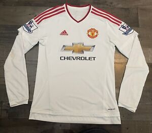 Martial Manchester United Jersey Barclays Men's Size Small Adidas Long Sleeve