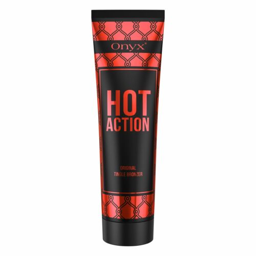 Onyx Hot Action Tingle Indoor Tanning Lotion with Bronzer for Advanced Tanners