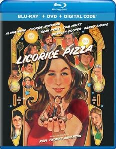 Licorice Pizza (Blu-ray, 2021) - - - EX LIBRARY COPY