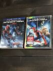 2 3D Bluray Lot Amazing SpiderMan W/ Slipcovers - Tested No Digital