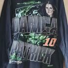 Nascar Tee Danica Patrick Cotton Long Sleeve T-shirt Large Double Sided Go Daddy