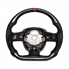Customized Carbon Fiber Steering Wheel for 2004-2012 Audi A4 A5