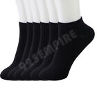 3/6/12 Pairs Ankle/Quarter Crew Men Sport Socks Cotton Low Cut Size 9-11,10-13