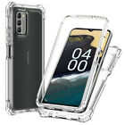 Military Grade Rugged Hybrid Case for Nokia G400 5G - Clear