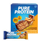 New ListingPure Protein Bars, Chocolate Peanut Butter, 20g Protein, 1.76 oz, 12 Ct