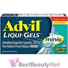 Advil Liqui Gels Minis Pain Reliever 80 Liquid Filled Capsules