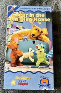 Bear In The Big Blue House Volume 8 Bedtime Plus Night VHS Jim Henson Y2K