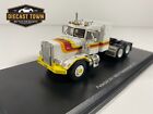 1/64 NEO Scale Models 1971 Peterbilt 351 Needle White NEO64070 Truck for Trailer