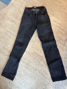 Sliders Jeans Womens 10 Long  (34x33) Kevlar Lined Motorcycle Riding Denim