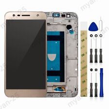 For Cricket LG X Charge M327 LCD Display Touch Screen Digitizer Assembly Frame