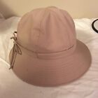 Orvis Fishing Boonie Bucket Hat Tan Packable Womens Adjustable USA Made FS!