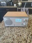 Sangean HDR-18 HD Radio/FM-Stereo/AM Wooden Cabinet Table Top Radio