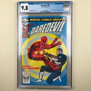 Daredevil #183 (1982) CGC 9.8, 1st meeting with Punisher