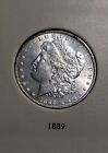 New Listing1889 Morgan Silver Dollar Ungraded, Circulated, USA Vintage Money Currency