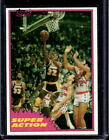 1981-82 Topps Magic Johnson Super Action West #109 Los Angeles Lakers