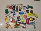 Lot of 30 Vintage/New Novelty Key ring chains Keychains Bundle