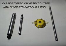 VALVE SEAT CUTTER CARBIDE TIPPED ALL SIZES & ANGELS GUIDE STEM CHOOSE YOUR OWN