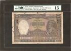 INDIA 1000 RUPEES P-12 1928 PMG15 KARACHI Only Known to Exist RARE GEORGE V NOTE