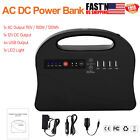 100W New Portable Power Station Laptop Phone Camping Battery Bank Backup Charger