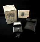 Vintage Minolta Auto Electroflash 200X Shoe Mount Case Box Instructions Working