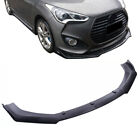 For Hyundai Veloster Matte Black Car Front Bumper Lip Spoiler Splitter Body Kit (For: 2012 Hyundai Elantra)