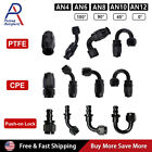 AN4/6/8/10/12 Aluminum Hose End Fitting Adapter for CPE PTFE Oil Fuel Hose Line