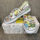 Vans Authentic x Peanuts Comic Strip Shoes Mens Size Mens 6 Brand New In The Box