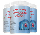 3 Bottles of L Arginine 5000mg L Citrulline 1000mg combo, mixed berry flavor