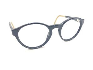 Chanel 3231 c.1333 Black Round Eyeglasses Frames 47-19 140 Italy Designer Women