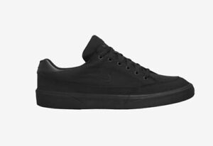 Nike GTS 97 Canvas Skate Shoes Classic Triple Black DA1446-003 Men's Size 7.5-13