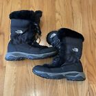 THE NORTH FACE Womens Size 8 Black Goose Down Puffer Icepick Traction Boots