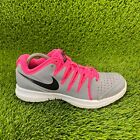 Nike Vapor Court Womens Size 9 Pink Athletic Running Shoes Sneakers 631713-006
