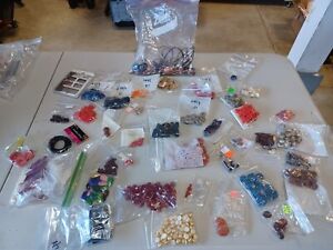 Large Lot Of Crafting Beads, Charms For Crafts Or Jewelry Making ~4 lbs